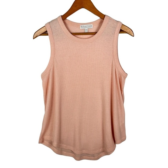 PJ SALVAGE Textured Rib Lounge Tank - Picture 2 of 7